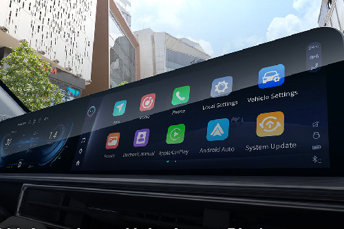Tiggo Cross touch screen