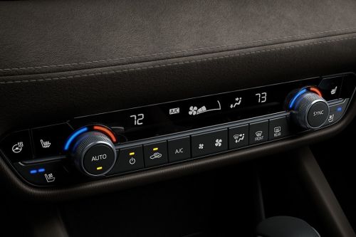 Front AC Controls of Mazda 6 Sedan