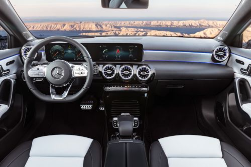 Dashboard View of A-Class