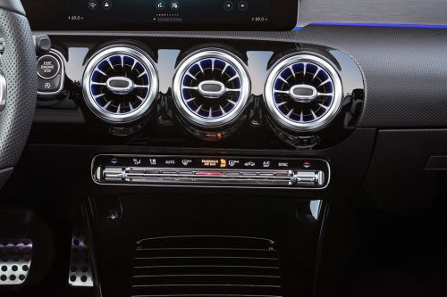 Front AC Controls of Mercedes-Benz A-Class