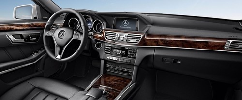 Dashboard View of E Class Coupe