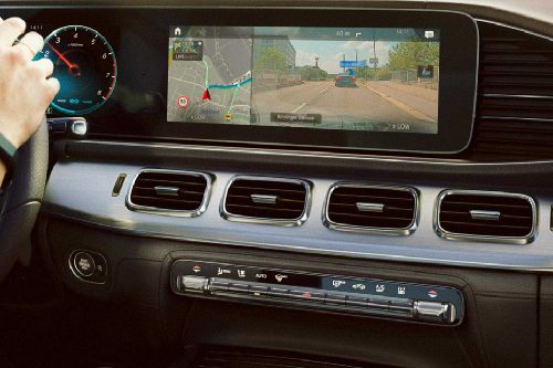Side AC Controls of Mercedes-Benz GLE-Class