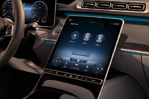 Front AC Controls of Mercedes-Benz S-Class