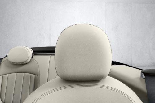 Convertible Front Seat Headrest