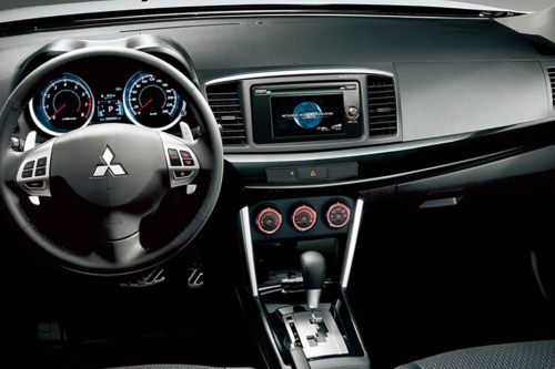 Dashboard View of Lancer EX