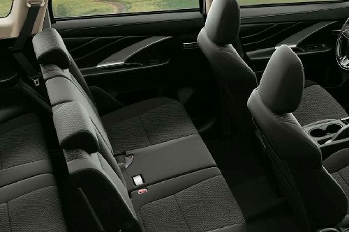 Mitsubishi Xpander Rear Seats