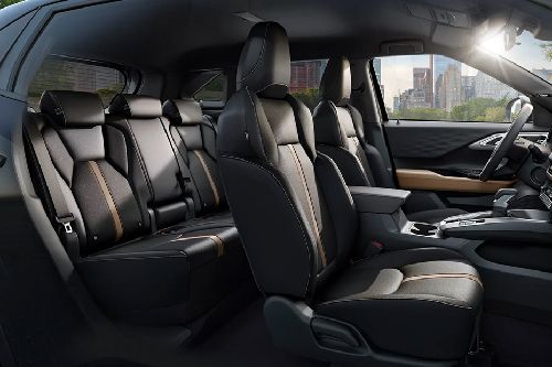 Mitsubishi XForce Front And Rear Seats Together