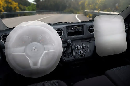 Mitsubishi Versa Van AirBags View