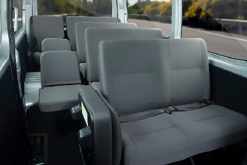 Mitsubishi Versa Van Front And Rear Seats Together