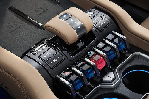 Center Controls of Denza B8