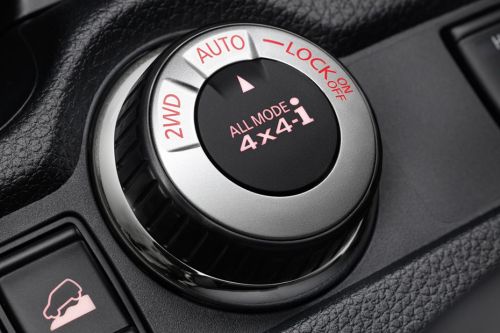 Center Controls of Nissan X–Trail