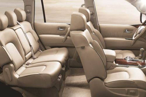Nissan Patrol Royale Front And Rear Seats Together