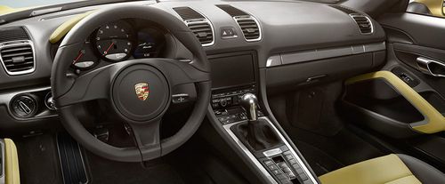 Dashboard View of Boxster