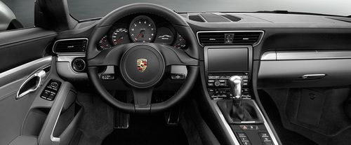 Dashboard View of 911 Carrera