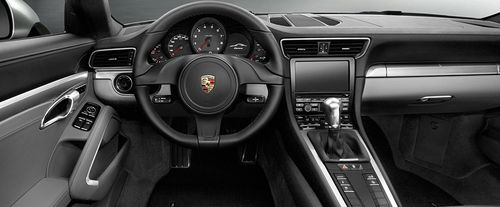 Dashboard View of 911 Carrera S