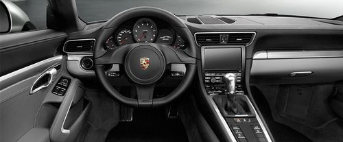 Dashboard View of 911 Carrera 4S
