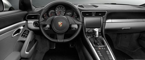 Dashboard View of 911 Carrera 4S Cabriolet
