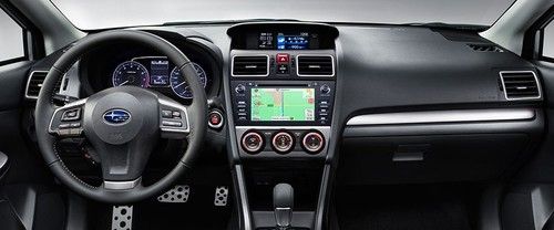 Dashboard View of Impreza (2008-2016)