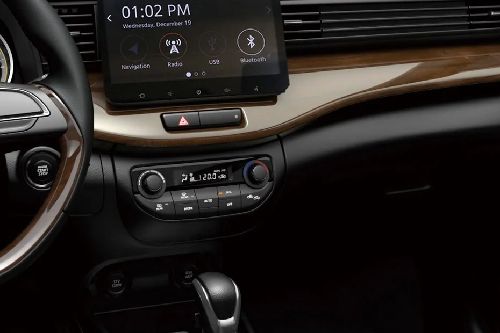 Front AC Controls of Suzuki Ertiga