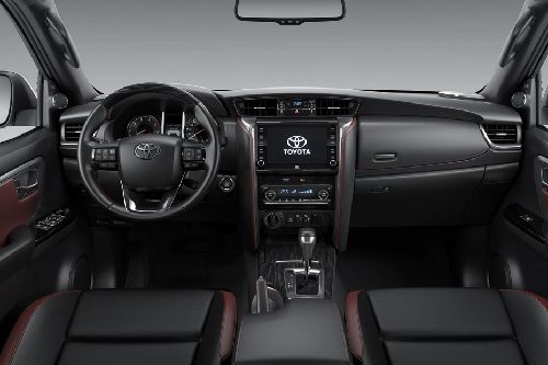 Dashboard View of Fortuner
