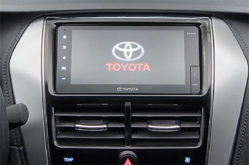 Front AC Controls of Toyota Vios