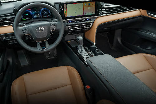 Dashboard View of Camry