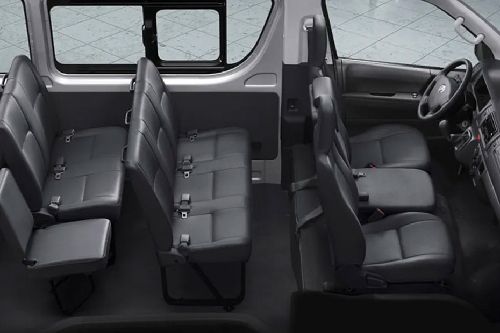 Toyota Hiace Front And Rear Seats Together