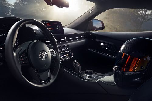 Dashboard View Dashboard View of GR Supra