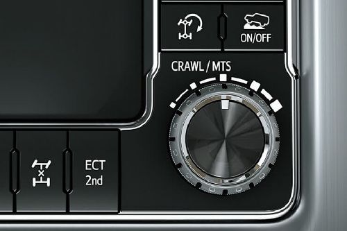 Center Controls of Toyota Land Cruiser 200