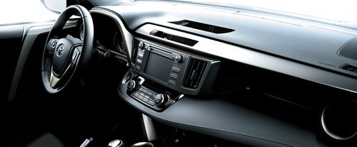 Dashboard View of RAV4 2015