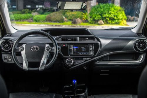 Dashboard View of Prius C