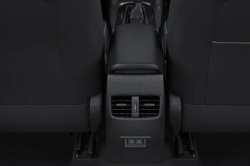 Corolla Cross Rear AC Controls
