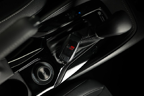 Center Controls of Toyota GR Corolla