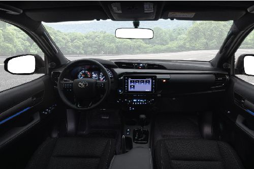 Dashboard View of Hilux