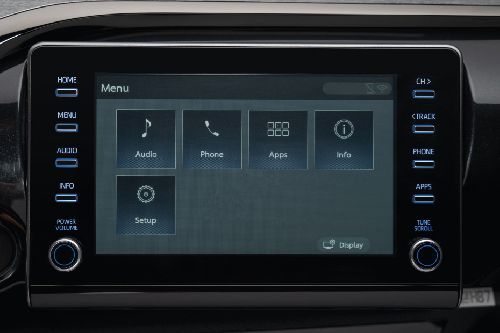 Hilux touch screen