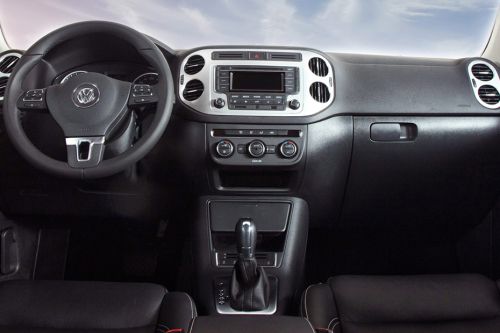 Dashboard View of Tiguan