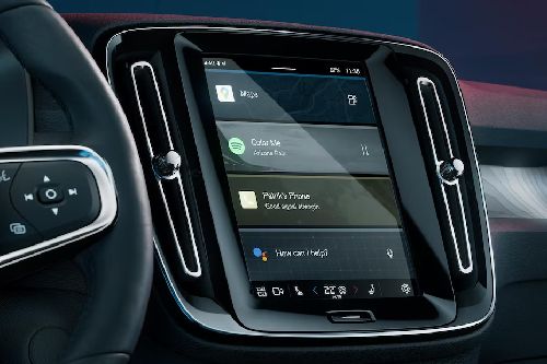 C40 Recharge touch screen