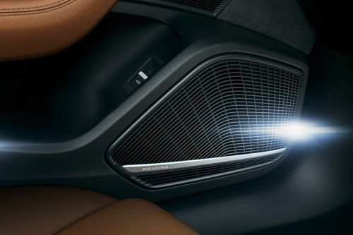 Speakers View of Audi A4 Sedan