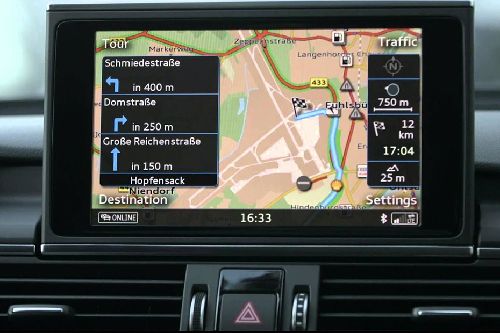 A6 Sedan gps navigator