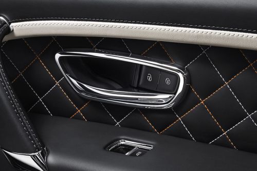 door handle interior of Bentley Bentayga