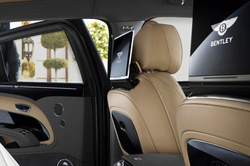 Rear Seat Entertainment of Bentley Mulsanne