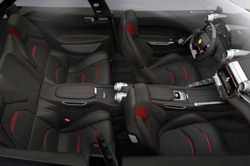 Ferrari GTC4Lusso T Front And Rear Seats Together