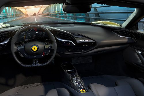 Dashboard View Dashboard View of SF90 Spider