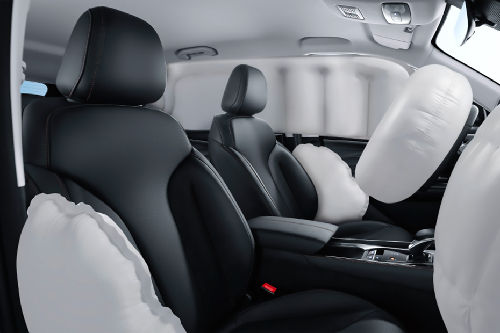 MG HS Hybrid AirBags View