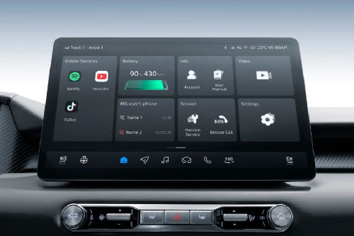 S5 EV touch screen