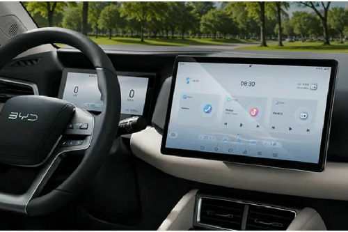 Atto 2 EV touch screen