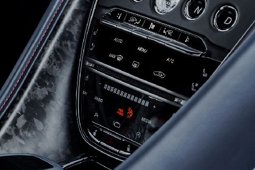 Front AC Controls of Aston Martin DBS Superleggera