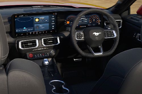 Dashboard View of Mustang