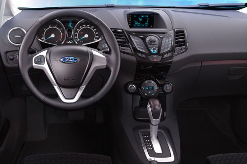 Dashboard View of Fiesta Sedan (2010-2019)