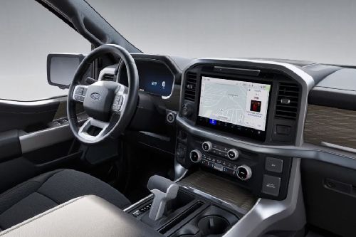 Dashboard View of F-150 2025